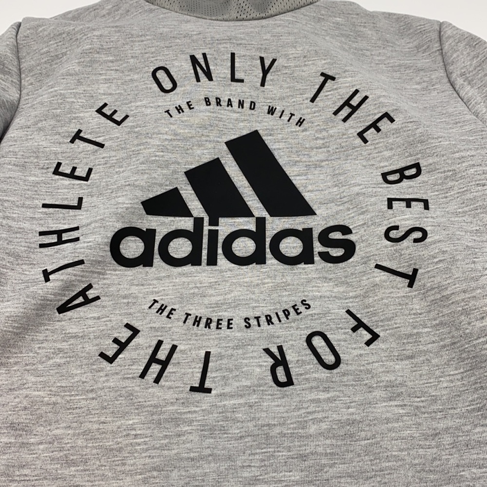 NWT ADIDAS HOODED SWEATSHIRT BOYS L - Picture 3 of 10